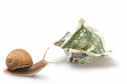 Slow and steady money Slow and Steady Saving?