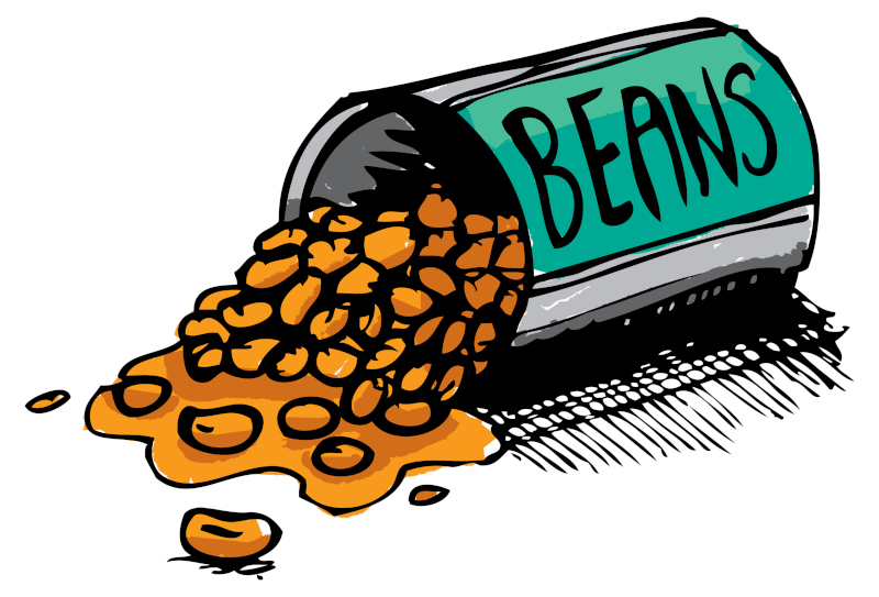 Spilling the beans Spilling the beans