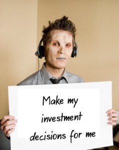 zombie investor Zombie guy